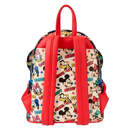 Loungefly Mickey and Friends Classic Mini-Backpack and Ear Headband Set