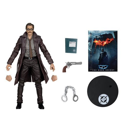 DC Multiverse Deluxe Theatrical Edition The Dark Knight Commissioner Gordon
