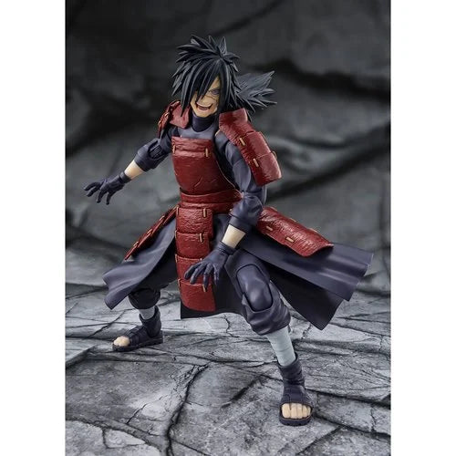 S.H. Figuarts Naruto Madara Uchiha Legends Of Darkness Tamashii Nations Figure
