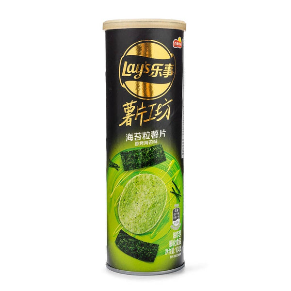Global Bite Co - Lays Stax Roasted Seaweed 90g (China)