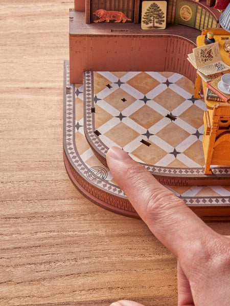 Hands Craft - DIY Book Nook Kit: Silent Corner Study