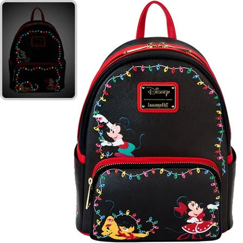 Loungefly Disney Mickey's Light-Up Decorations Mickey Mouse Mini-Backpack