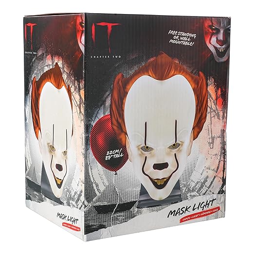 Paladone Horror Pennywise IT Light up Desk Lamp / Wall Light