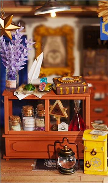 Hands Craft - DIY Miniature House Kit: Kiki's Magic Emporium