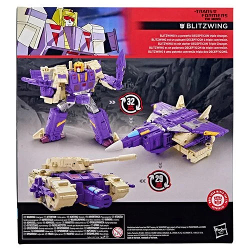 Transformers The Movie Studio Series 86 Blitzwing Leader Class