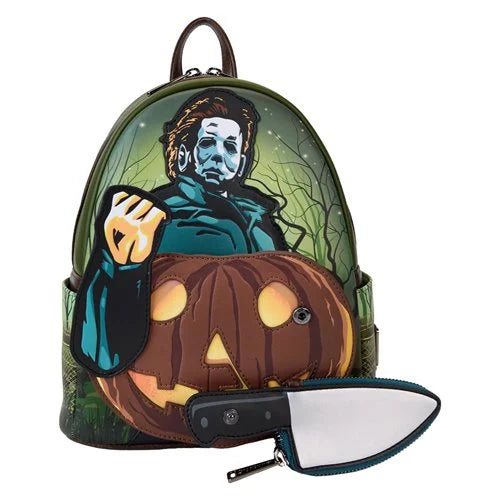 Loungefly Halloween Michael Myers with Knife Wallet Mini  display picture 2