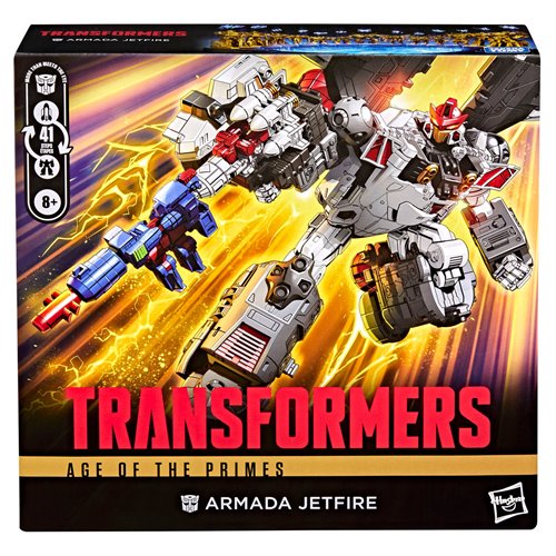 Transformers Generations Age of the Primes Armada Jetfire with Requiem Blaster Action Figure