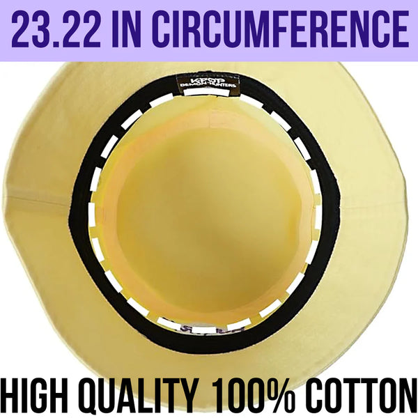 Bioworld KPop Demon Hunters Zoey HuntrX Logo Quickturn Cosplay Bucket Hat