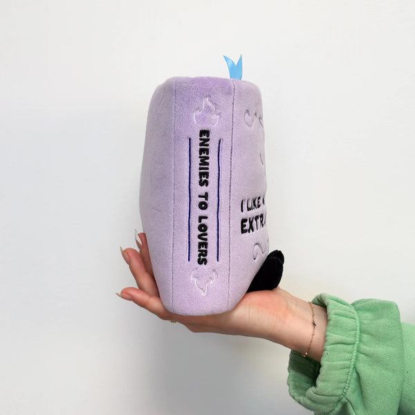 "I Like My Books Extra Spicy" Book Plush