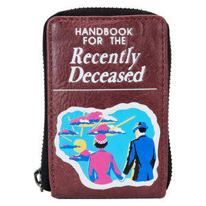 Loungefly Beetlejuice Handbook for the Recently Deceased Accordion Wallet