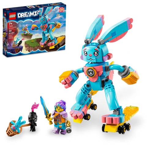 LEGO DREAMZzz Izzie and Bunchu The Bunny Building Toy Set - 71453