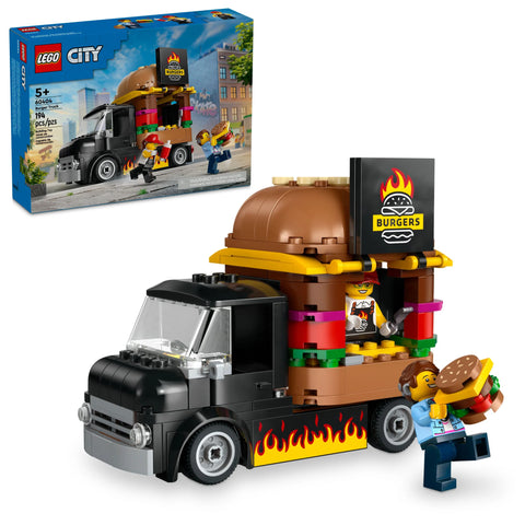 LEGO City Burger Truck Toy Building Set - 60404