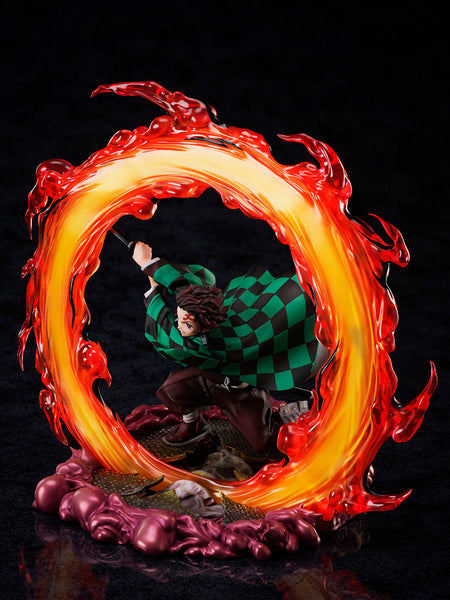 Aniplex Demon Slayer: Kimetsu no Yaiba - Tanjiro Kamado Hinokami Kagura Clear Blue Sky 1/8 scale figure