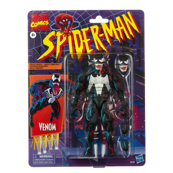 Marvel Legends Venom Retro 6 Inch Action Figure
