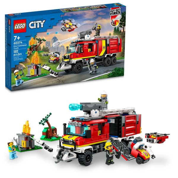 LEGO City Fire Command Unit - 60374