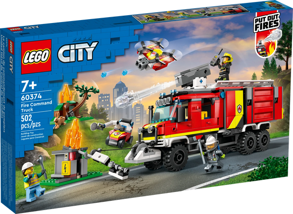 LEGO City Fire Command Unit - 60374