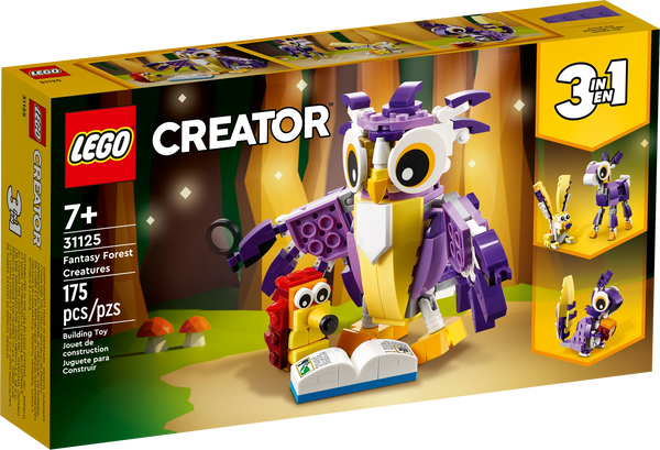 LEGO Creator 3 in 1 Fantasy Forest Creatures - 31125