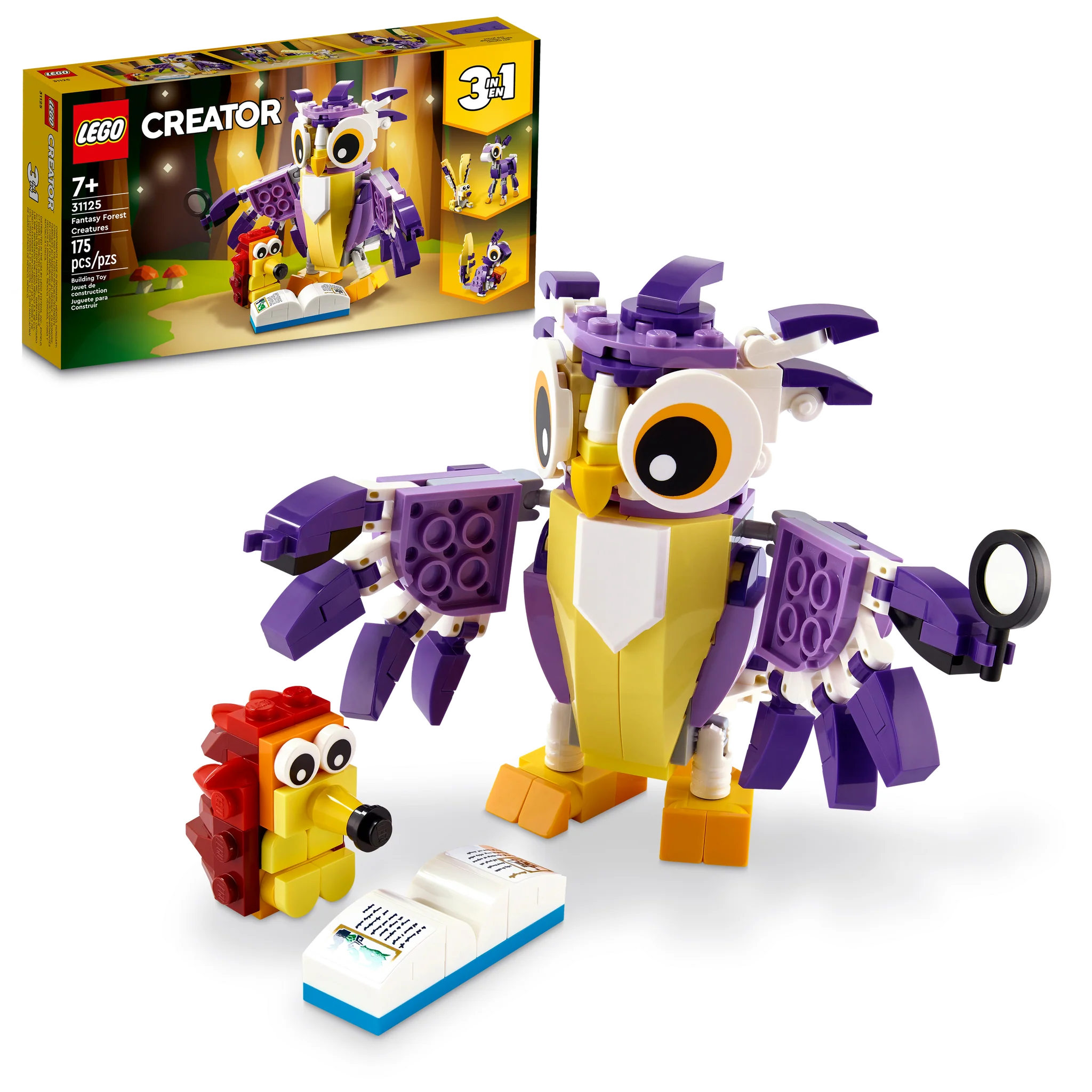 LEGO Creator 3 in 1 Fantasy Forest Creatures - 31125