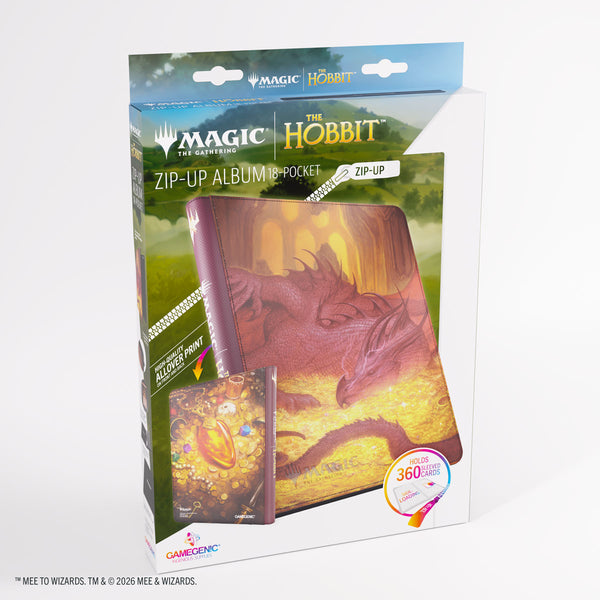 Gamegenic Magic the Gathering The Hobbit Smaug Mox Amber 18 Pocket Zip Up Binder