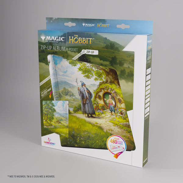 Gamegenic Magic the Gathering The Hobbit The Shire Landscape 24 Pocket Zip up Binder