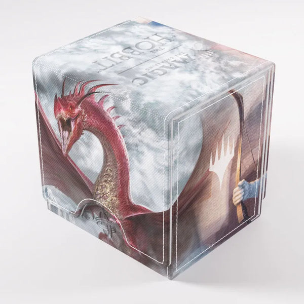 MAgic the Gathering Deck Box - Sidekick PRO 100+ XL: The Hobbit - Bard, King of Dale / Smaug, Wicked Worm Gamegenic