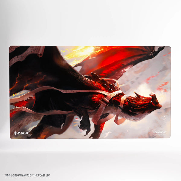 Gamegenic Magic the Gathering Secrets of Strixhaven Lorehold the Historian Shiny Playmat