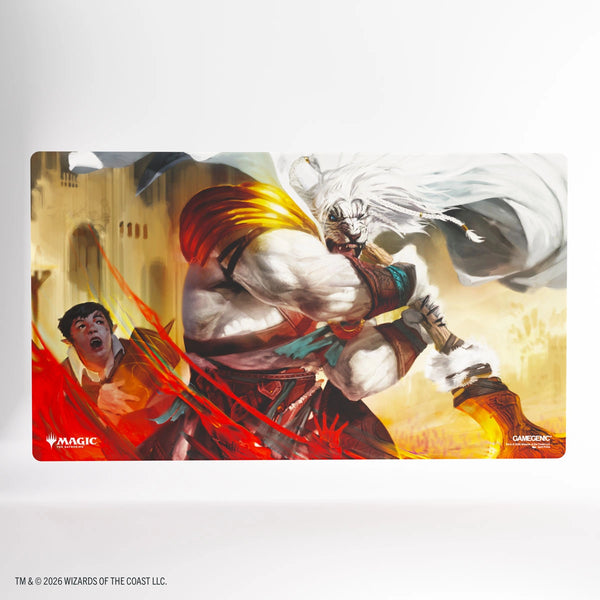 Gamegenic Magic the Gathering Secrets of Strixhaven Ajani's Response Prime Playmat