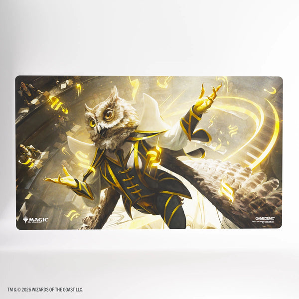 Gamegenic Magic the Gathering Secrets of Strixhaven Stirring Hopesinger Prime Playmat