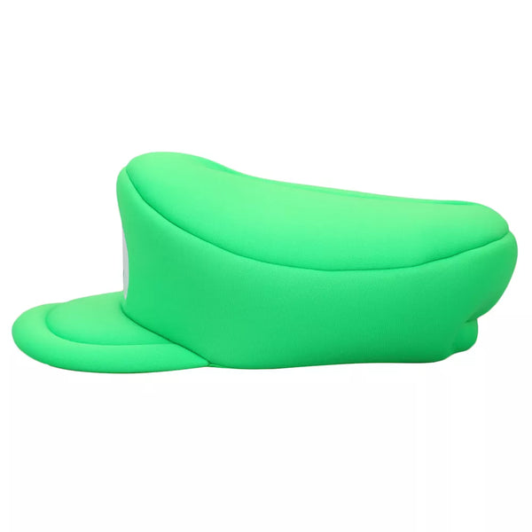 Bioworld Super Mario Bros Embroidered Luigi L Patch Adult Green Beret Cap