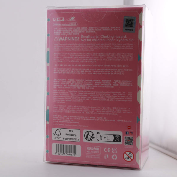 POP MART THE MONSTERS Let's Checkmate 6.5" Labubu Plush