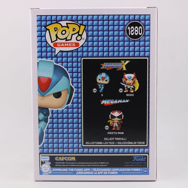 Funko Pop Games Mega Man X Vinyl Figure #1280
