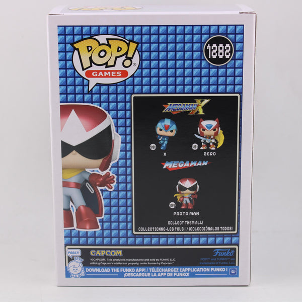 Funko Pop Games Mega Man X Proto Man Vinyl Figure #1282