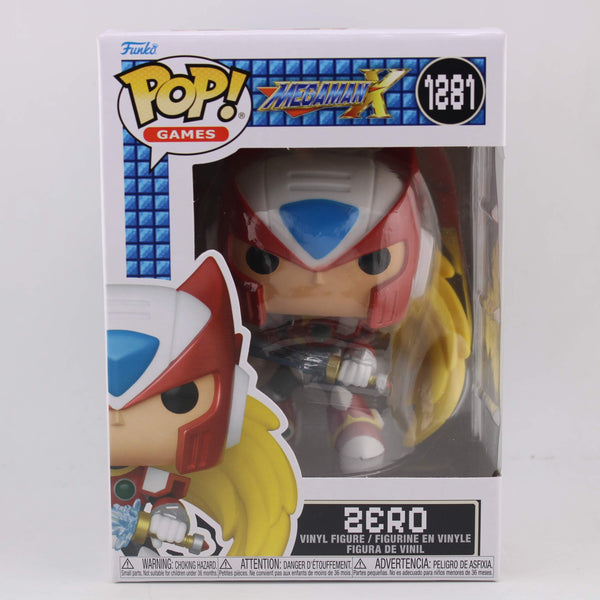 Funko Pop Games Mega Man X Zero Vinyl Figure #1281