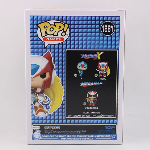 Funko Pop Games Mega Man X Zero Vinyl Figure #1281