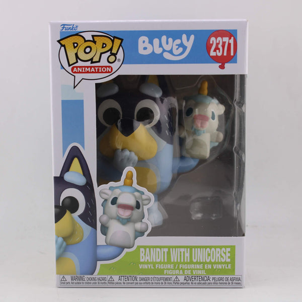 Funko Pop Animation Bluey Bandit with Unicorse Vinyl Figure #2371