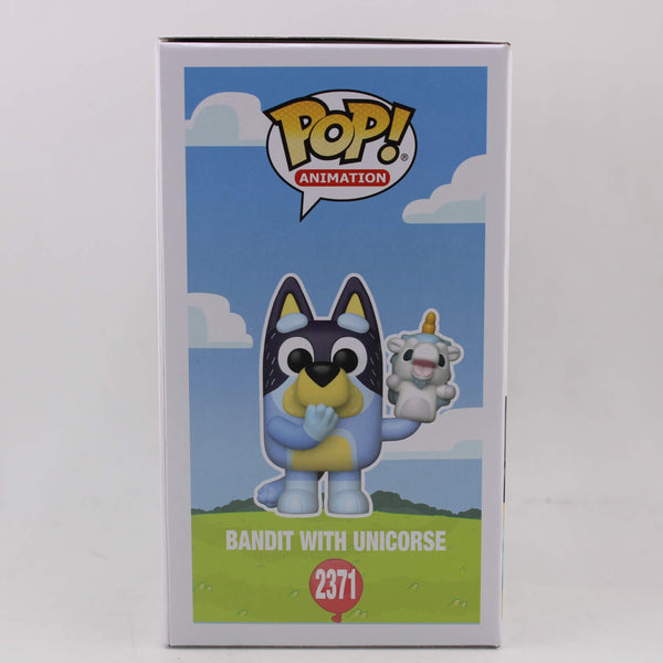 Funko Pop Animation Bluey Bandit with Unicorse Vinyl Figure #2371