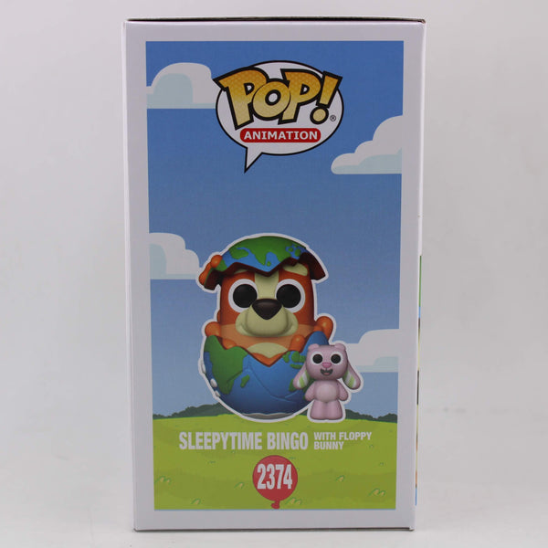 Funko Pop Animation Bluey Sleepytime Bingo with Floppy Specialty Vinyl Figure #2374