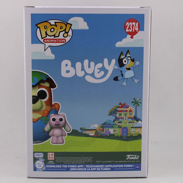 Funko Pop Animation Bluey Sleepytime Bingo with Floppy Specialty Vinyl Figure #2374