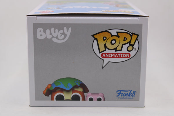 Funko Pop Animation Bluey Sleepytime Bingo with Floppy Specialty Vinyl Figure #2374