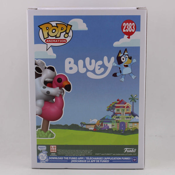 Funko Pop Animation Bluey Muffin Flamingo Queen Entertainment Earth Exclusive Vinyl Figure #2383