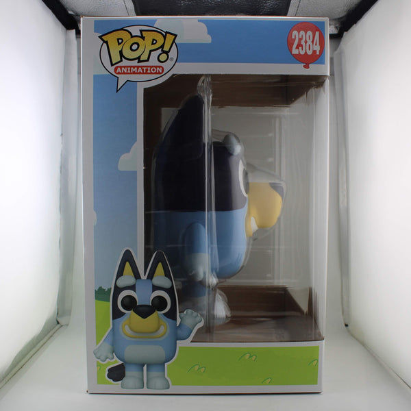 Funko Pop Animation Bluey Waving Jumbo 10 Inch Vinyl Figure #2384