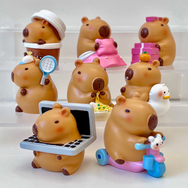 Capybara Family Figurine Blind Box