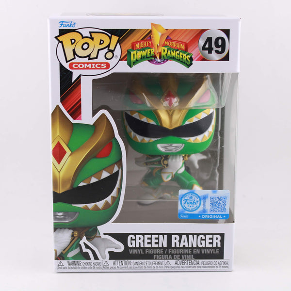 Funko Pop Power Rangers - Green Ranger - EE Exclusive - Vinyl Figure - #49