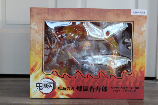 Aniplex Demon Slayer: Kimetsu no Yaiba - Kyojuro Rengoku Flame Breathing Esoteric Art Ninth Form: Rengoku 1/8 scale figure