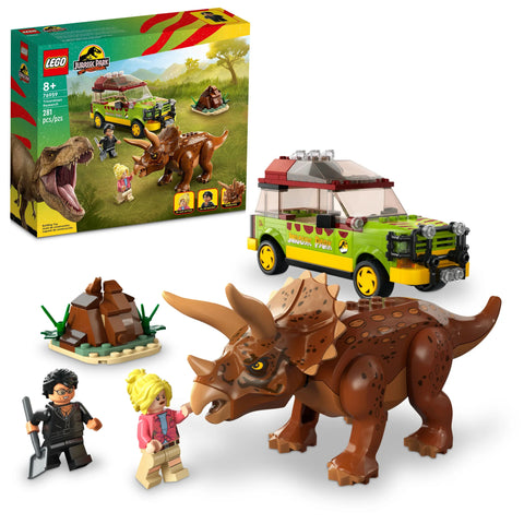 LEGO Jurassic Park Triceratops Research - 76959