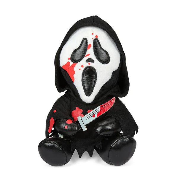 NECA Kidrobot Bloody Ghost Face Phunny Plush - Scream 8" Horror