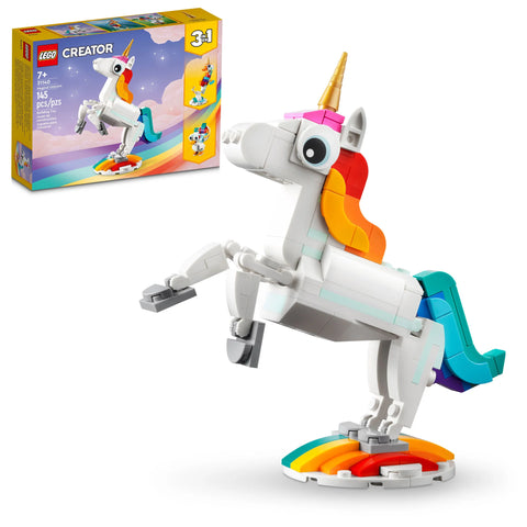 LEGO Creator 3 in 1 Magical Unicorn Toy - 31140