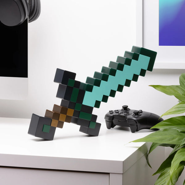 Paladone Official Licensed Minecraft Diamond Sword Light