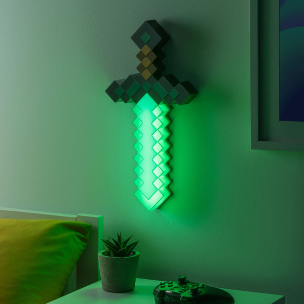 Paladone Official Licensed Minecraft Diamond Sword Light