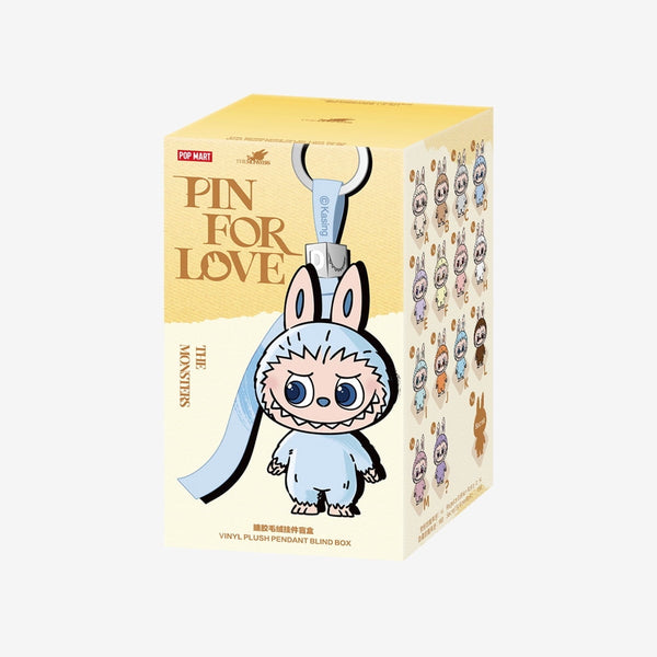 POP MART THE MONSTERS - Labubu Mini Pin for Love keychain A-M  Authentic Blind Box Limit 1